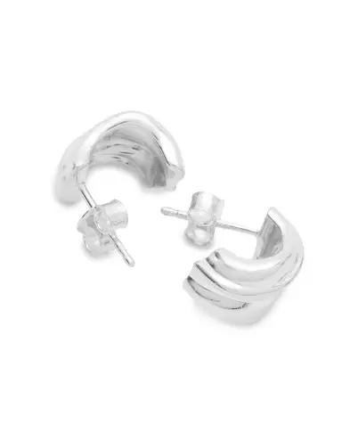 Completedworks Серьги из переработанного серебра - Артикул: R2224-silver