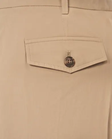 Yves Salomon Шорты плиссированные - Артикул: 26EYP023XXCOSA