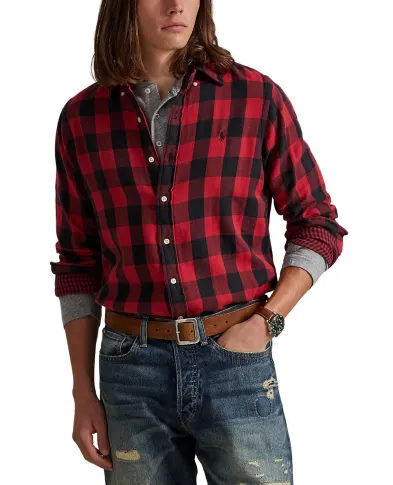 Polo Ralph Lauren Двостороння картата сорочка - Артикул: 710P00517001