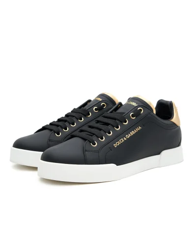 Dolce&Gabbana Сникеры Portofino из кожи - Артикул: CK2329-AN298