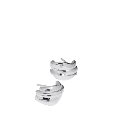 Completedworks Серьги из переработанного серебра - Артикул: R2224-silver