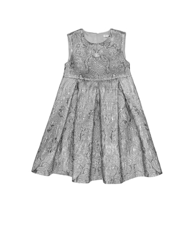Dolce&Gabbana Детское платье из жаккарда - Артикул: L54DL6-HJMQW-S