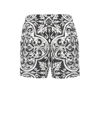 Dolce&Gabbana Пляжні боксери середньої довжини - Артикул: M4A13T-FIM6J