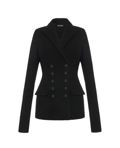 Dolce&Gabbana Жакет двобортний з вовни - Артикул: F27HDT-HU2BB