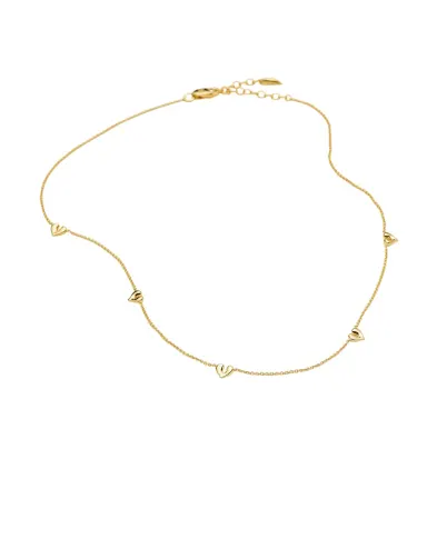 Missoma Намисто-чокер з підвісками у формі серця - Артикул: VAL-G-N11-NS