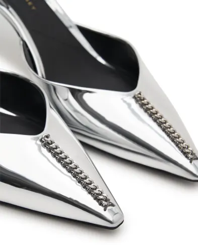 Stella McCartney Туфлі-слінгбеки Elsa лаковані - Артикул: 810604E00269