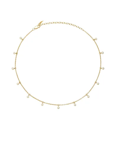 Missoma Намисто-чокер з підвісками з кристалів - Артикул: CM-G-NC1-CZ