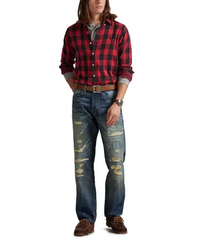 Polo Ralph Lauren Двусторонняя клетчатая рубашка - Артикул: 710P00517001