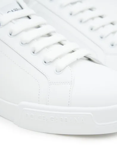 Dolce&Gabbana Шкіряні кеди Portofino - Артикул: CS2332-A1065