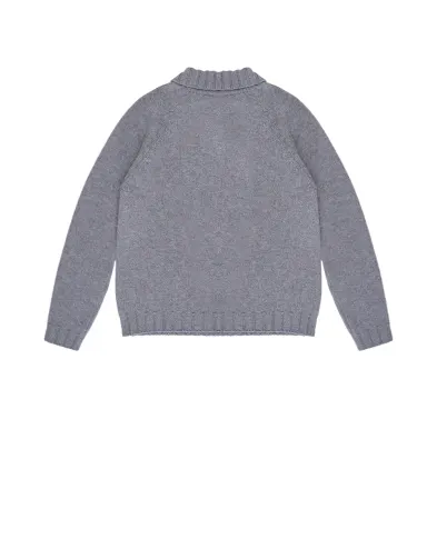 Dolce&Gabbana Детское поло из шерсти и кашемира - Артикул: L4KWI0-JGMBA-B