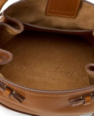 Ralph Lauren Collection Шкіряна сумка Ralph Bucket - Артикул: 435977809003