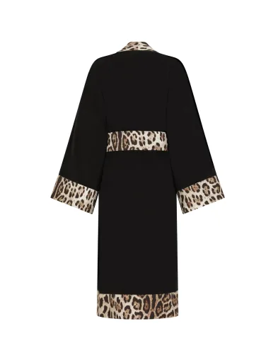Dolce&Gabbana Халат з махрової бавовни - Артикул: TCF010-TCAGO
