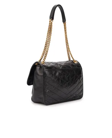 Saint Laurent Кожаная сумка Niki Medium - Артикул: 633158-0EN07