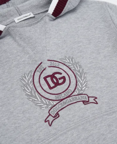 Dolce&Gabbana Дитяче худі з вишивкою (костюм) - Артикул: L4JWNJ-G7PUY-S