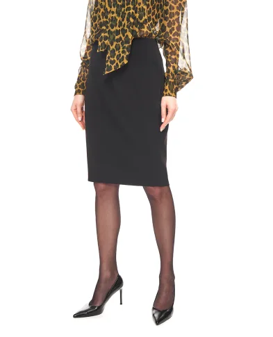 Saint Laurent Юбка-карандаш Cassandre - Артикул: 852654-Y5J19