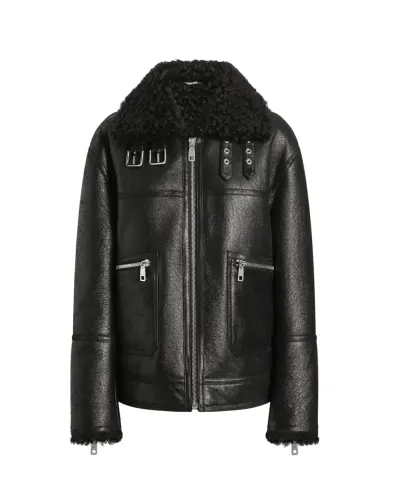 Dolce&Gabbana Дублянка з овчини - Артикул: F9S79L-FUP94