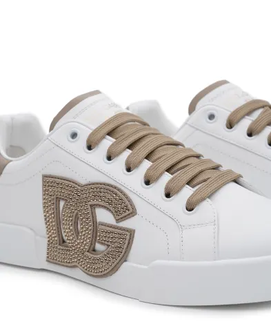 Dolce&Gabbana Кросівки Light Strobel зі шкіри - Артикул: CK2341-AI411