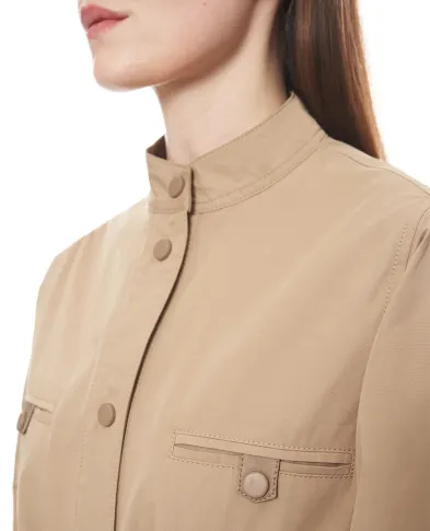 Yves Salomon Куртка-сафарі з поясом - Артикул: 26EYV04372COSA