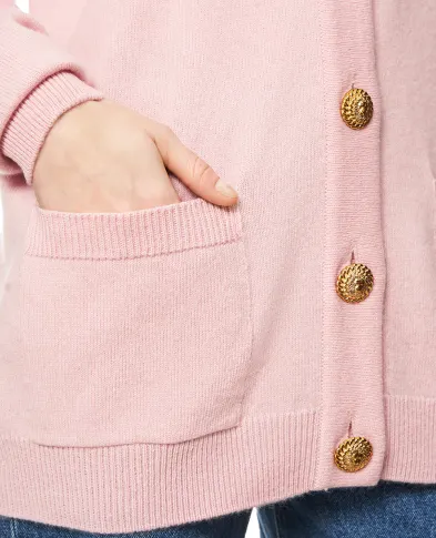 Balmain Кардиган из шерсти и кашемира - Артикул: GF1KO003KI87