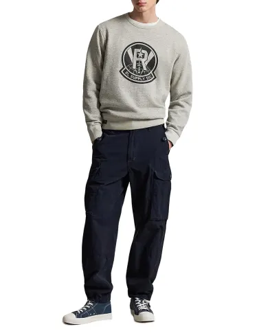 Polo Ralph Lauren Флисовый свитшот с графическим принтом - Артикул: 710P04866001