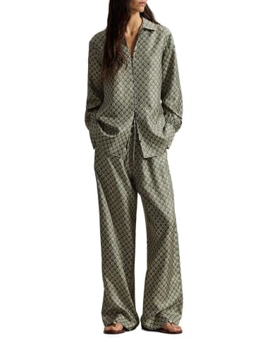 Polo Ralph Lauren Пижамная рубашка из шелка (костюм) - Артикул: 211A96716001