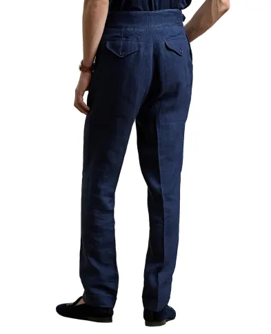 Ralph Lauren Purple Label Лляні штани - Артикул: 798967887001