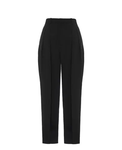 Saint Laurent Шерстяные брюки - Артикул: 824389-Y7E63