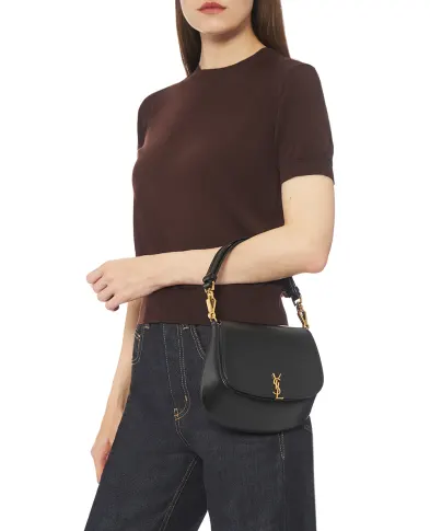 Saint Laurent Шкіряна сумка Voltaire - Артикул: 844299-AAFF9