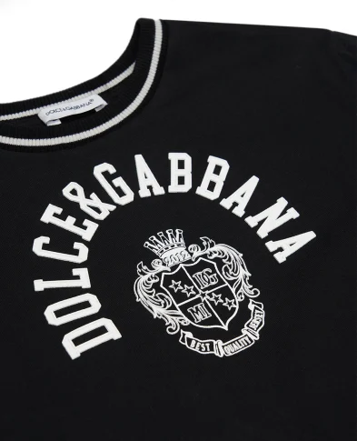 Dolce&Gabbana Дитяча футболка з принтом - Артикул: L4JTHV-G7PTO-S