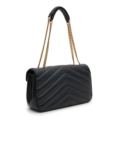 Saint Laurent Сумка из кожи Loulou Medium - Артикул: 801439-AAEAX