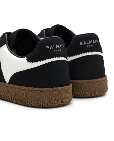Balmain Кроссовки Balmain Swan из замши и кожи - Артикул: FN0VI735LBEW