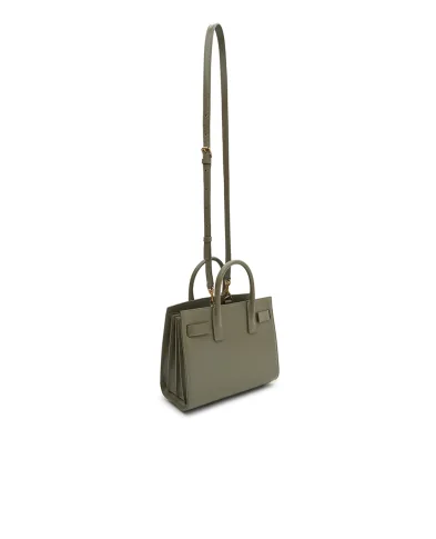 Saint Laurent Кожаная сумка Sac de Jour - Артикул: 392035-02G9W
