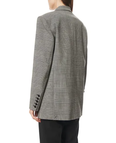 Balmain Жакет із жакарду Принц Уельський - Артикул: GF1SI660WD31