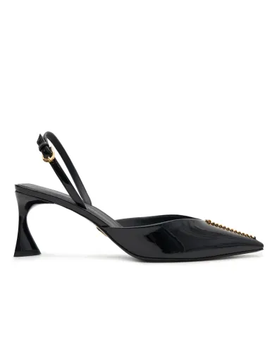 Stella McCartney Туфли-слингбэки Elsa лакированные - Артикул: 810604AP0AP0