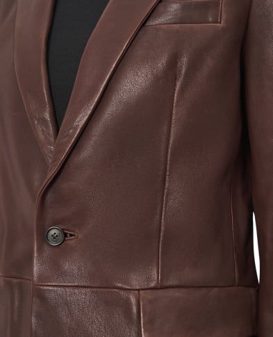 NILI LOTAN Жакет Belmonde из кожи - Артикул: 13128-L190