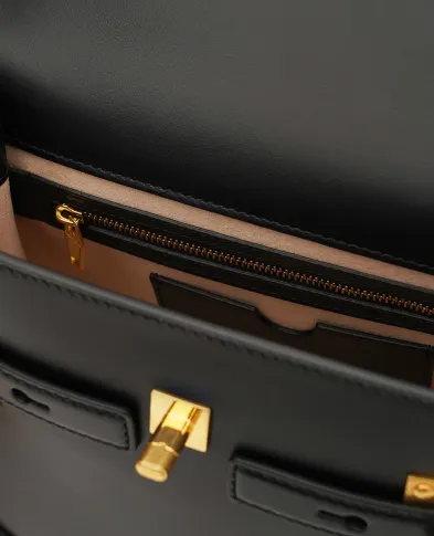 Balmain  Шкіряна сумка B-Buzz 23 - Артикул: DN1DB526LAVE