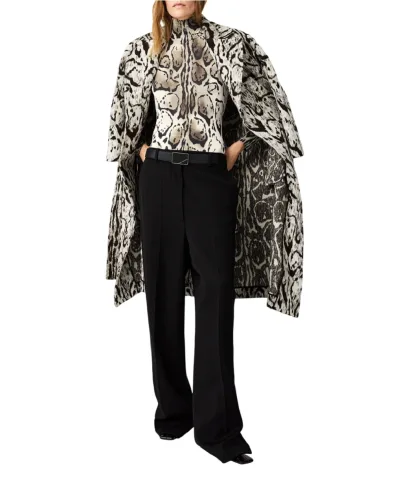 Stella McCartney Боди с высоким воротником и принтом - Артикул: 6T02793HS320