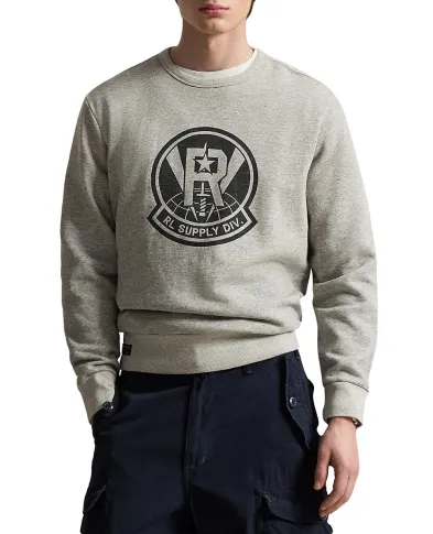 Polo Ralph Lauren Флисовый свитшот с графическим принтом - Артикул: 710P04866001