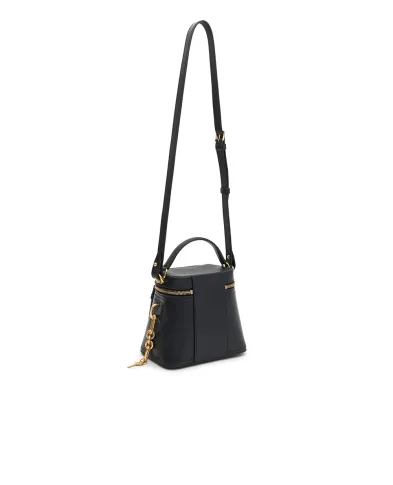 Balmain Сумка Pulse Vanity зі шкіри - Артикул: FN1BH004LORL