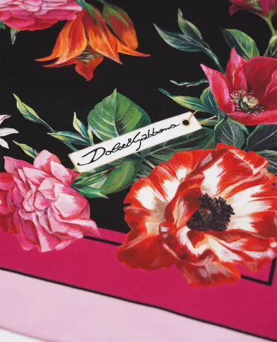 Dolce&Gabbana Шовкова хустка - Артикул: FN093R-GDC7A