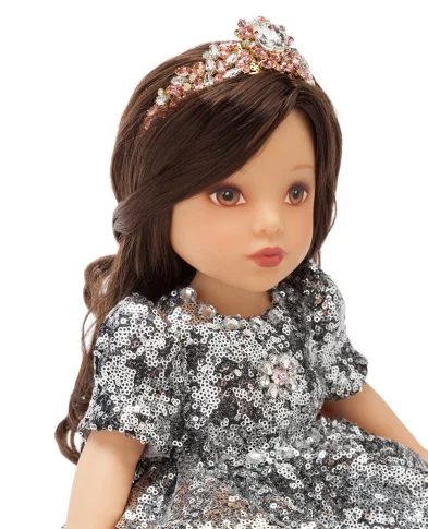 Dolce&Gabbana Лялька з сукнею з паєток - Артикул: LCJA21-G7VAZ