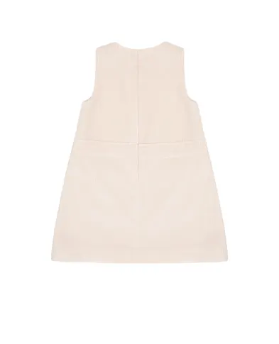 Dolce&Gabbana Детское платье из вельветового хлопка - Артикул: L24DK1-FUVB2