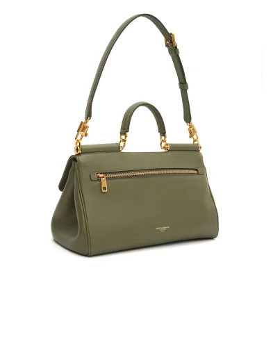 Dolce&Gabbana Cумка My Sicily Medium из телячьей кожи - Артикул: BB7782-B7321