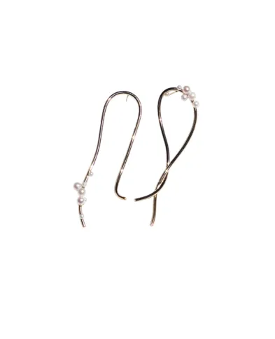 Completedworks Серьги из жемчуга и золота Vermeil - Артикул: A1025