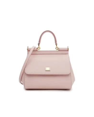 Dolce&Gabbana Сумка Sicily Medium з телячої шкіри - Артикул: BB6003-B1001