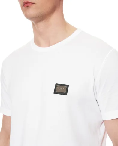 Dolce&Gabbana Футболка з логотипом - Артикул: G8PT1T-G7P1B