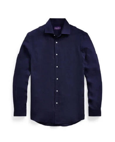 Ralph Lauren Purple Label Льняная рубашка - Артикул: 790587253007