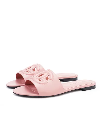 Dolce&Gabbana Кожаные мюли - Артикул: CQ0436-AY329