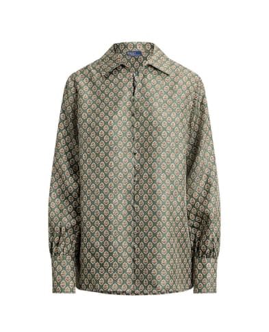 Polo Ralph Lauren Пижамная рубашка из шелка (костюм) - Артикул: 211A96716001