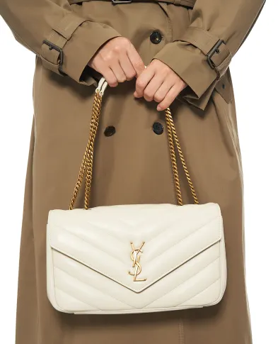 Saint Laurent Сумка зі шкіри Loulou Medium - Артикул: 801439-AAEAX